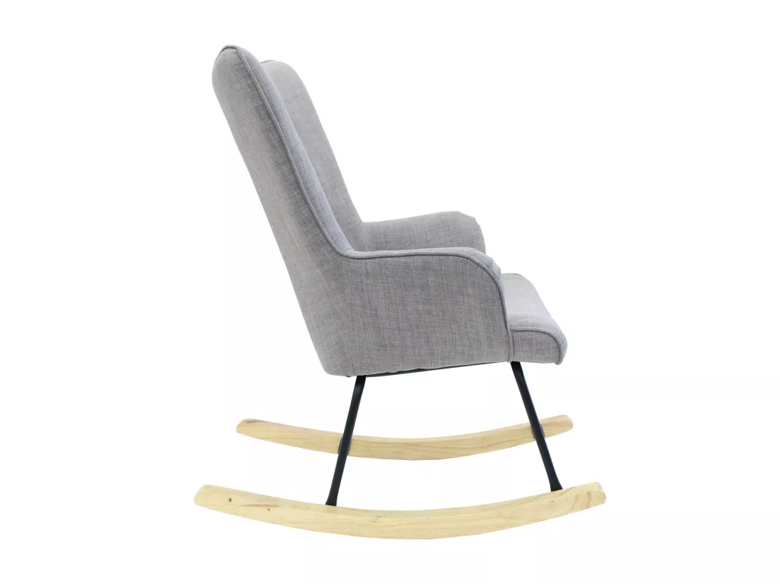 Fauteuil Helsinki A Bascule Gris M1