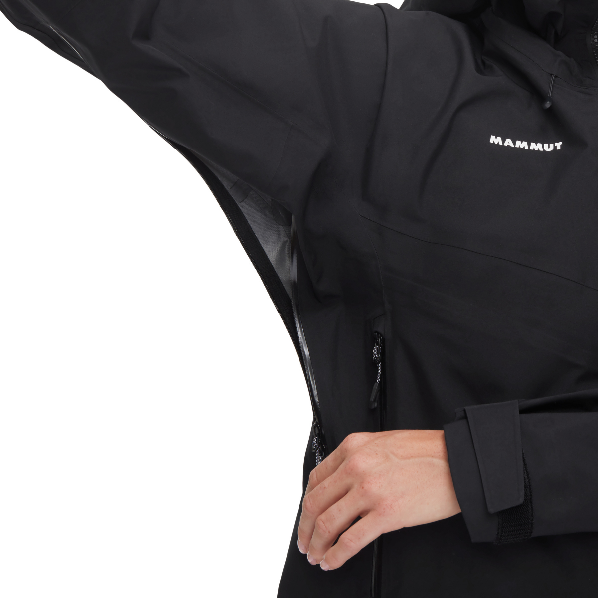 Mammut Crater IV HS Hooded skaljakke, dame (Black)