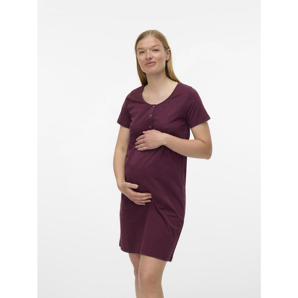 Køb Mama;licious Fig Mlmira Solid Jrs Natkjole 2F A. E. Noos