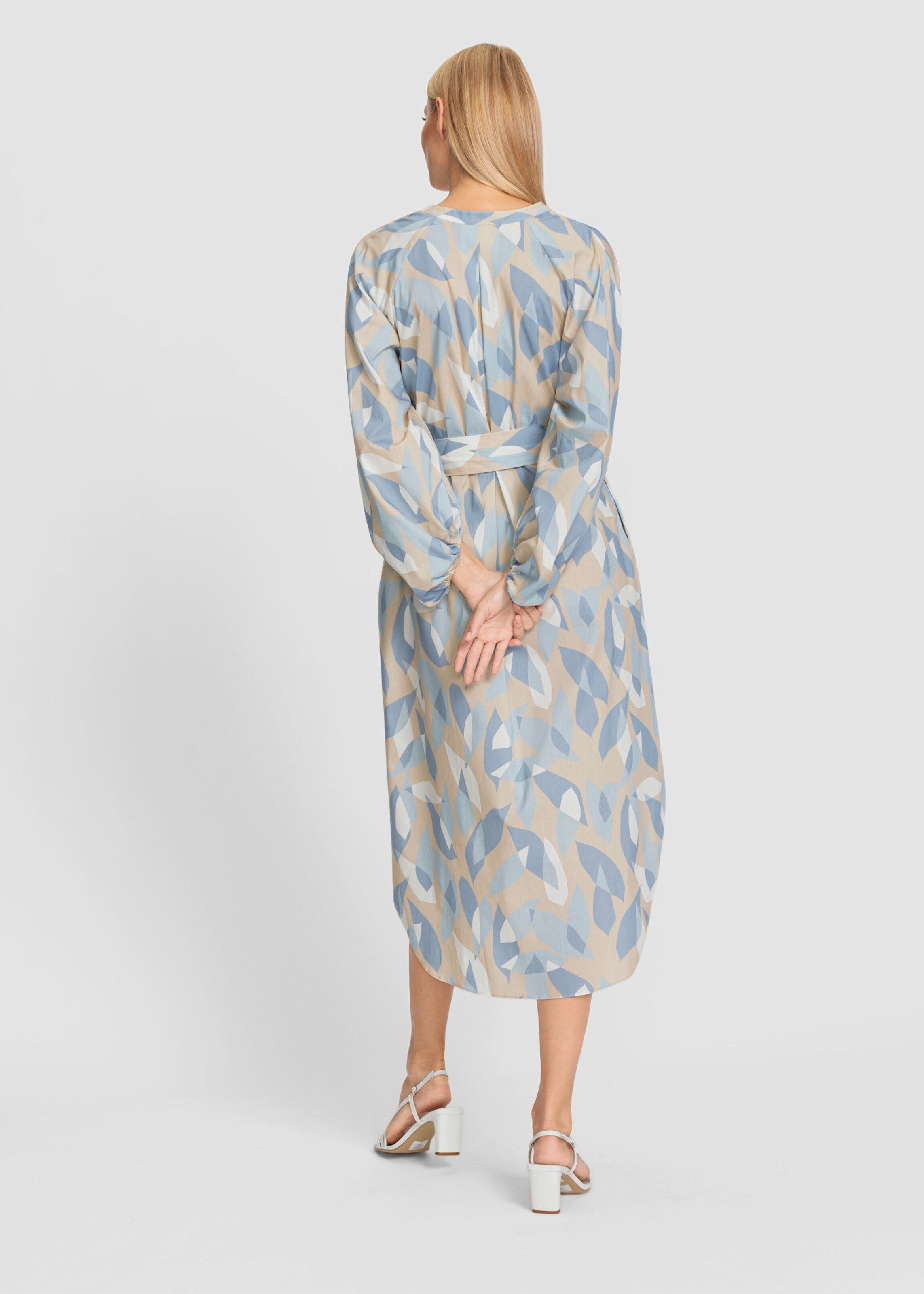 Druck-Kleid