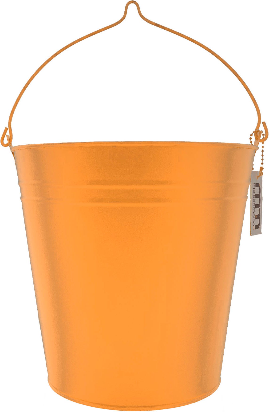 Maison Maison plantenemmer oranje D 17 H 18 cm