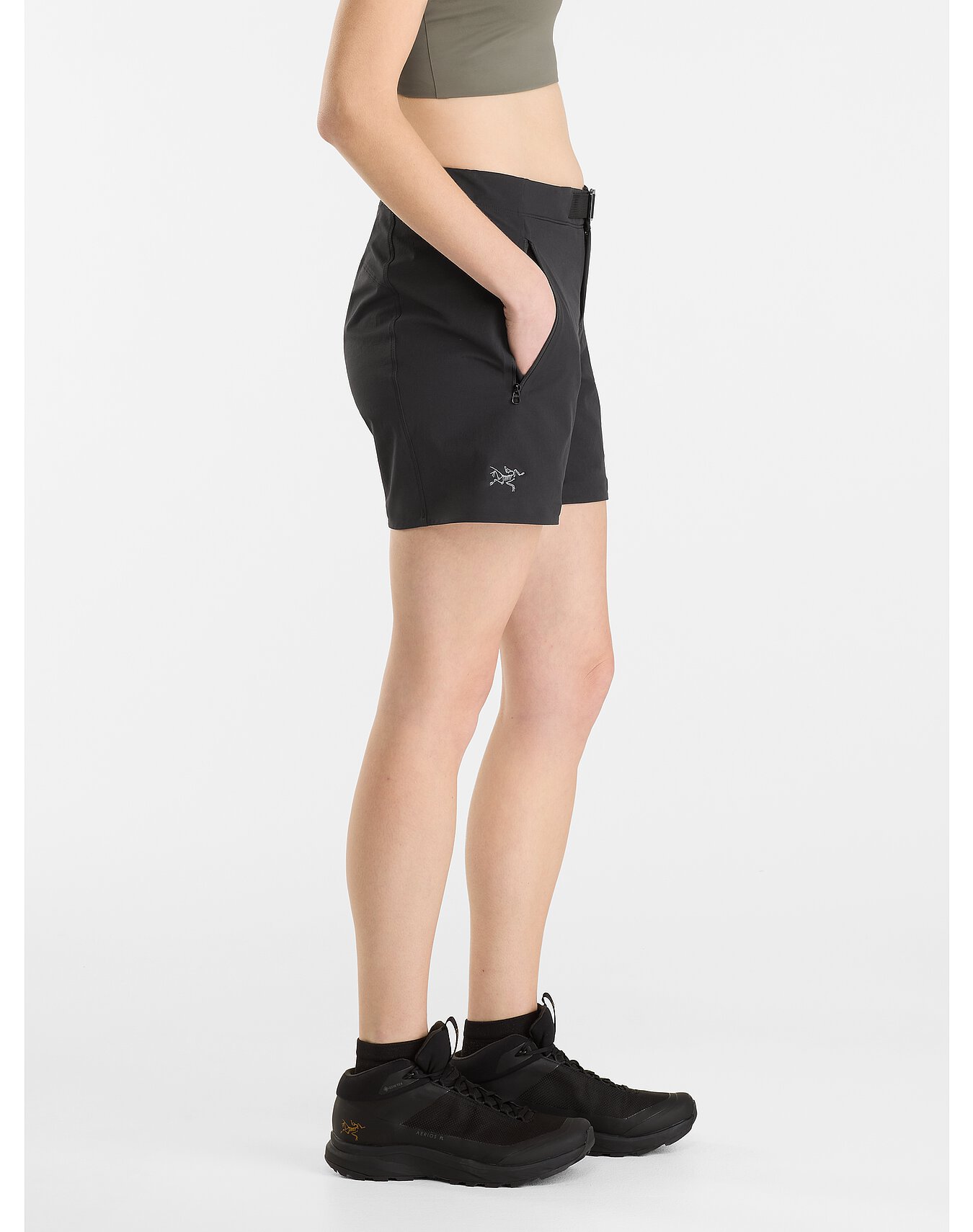 Arcteryx Gamma LT Short 6inch Womens Black