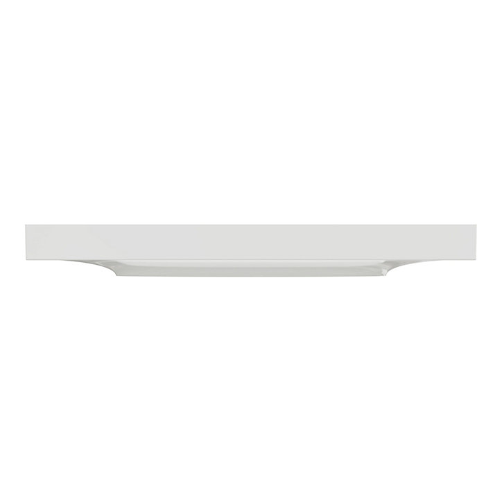 Plaque de finition simple Schneider Electric Odace Styl blanc