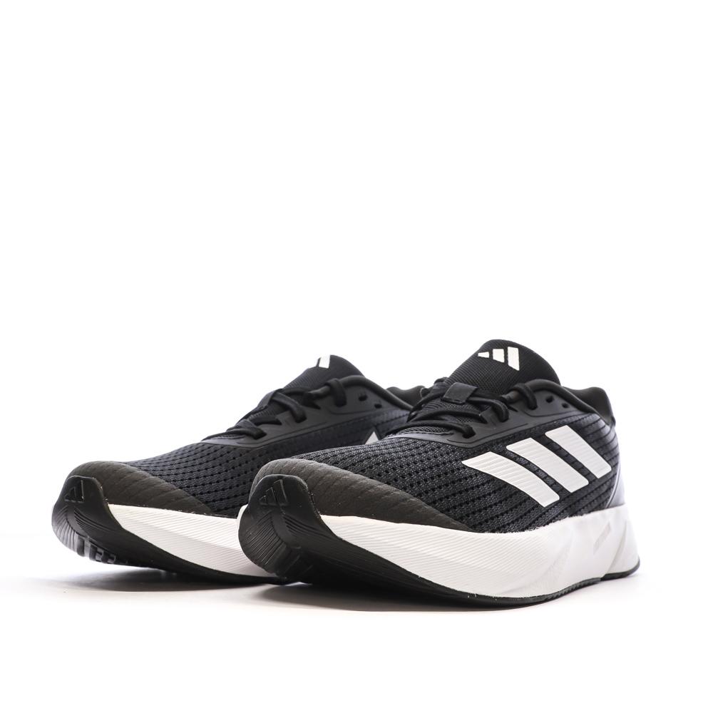 Adidas Baskets Noires/Blanches Garçon Adidas Duramo