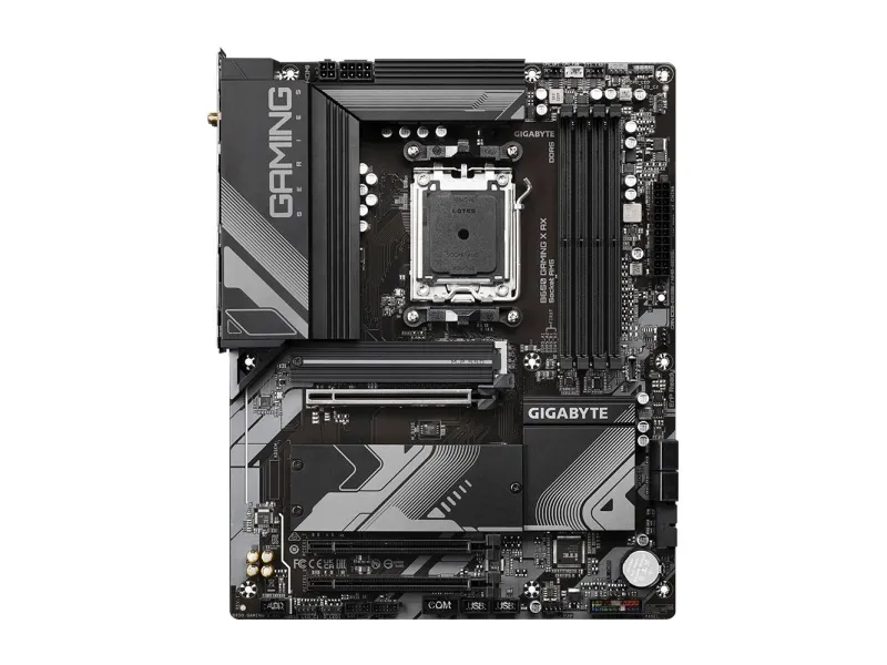 Gigabyte B650 GAMING X AX - Bundkort - ATX - Socket AM5 - AMD B650 Chipset - USB 3.2 Gen 2, USB-C 3.2 Gen2, USB 3.2 Gen 1 - 2.5 Gigabit LAN, Wi-Fi 6E, Bluetooth - onboard grafik (CPU påkrævet) - High Definition Audio (7.1-kanal)