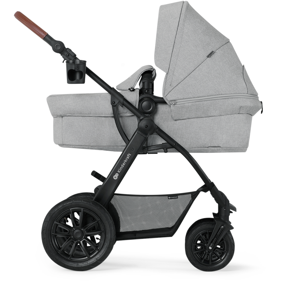 Kinderkraft Kombikinderwagen 3 in 1 XMOOV light gray