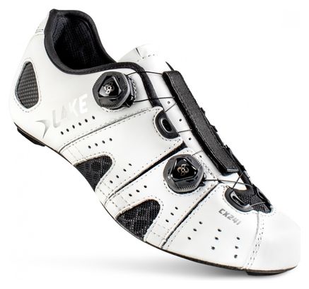 Chaussures Route Lake CX241 Blanc/Noir