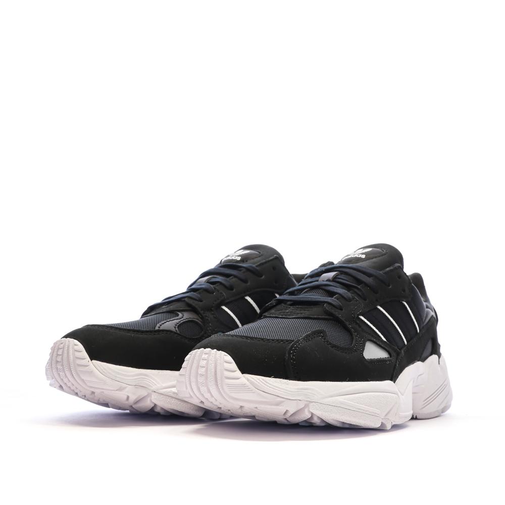 Adidas Baskets Noires/Blanches Femme Adidas Falcon