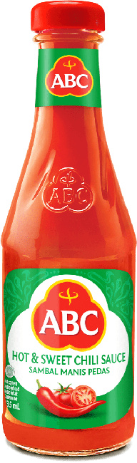 ABC Pittig & Zoete Chili Saus Sambal Manis Pedas 335ml