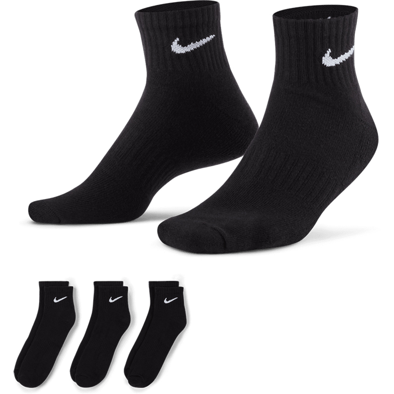 Nike Cushioned 3-Pack Enkel Sokken