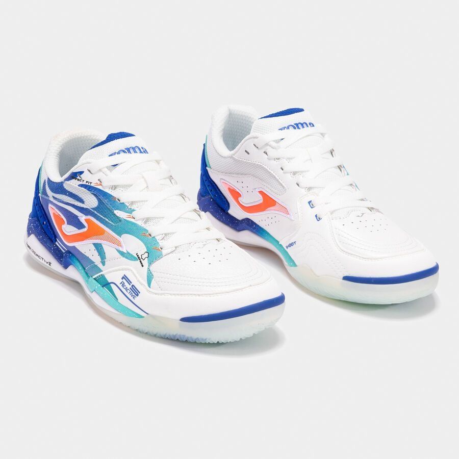 Joma Reactive IN - Blanc/Bleu