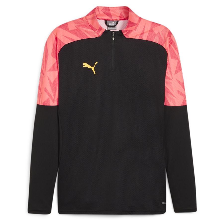 PUMA Maillot d'Entraînement IndividualFINAL Fermeture Éclair 1/4 Forever Faster - Noir/Crépuscule