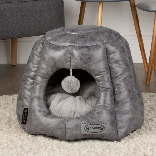 Cama para gatos Scruff & Tramps, cinza