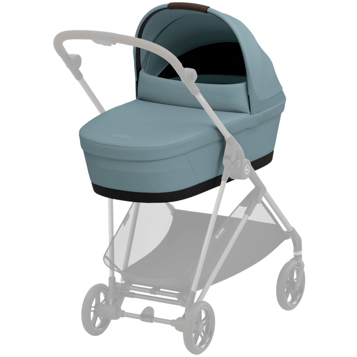 CYBEXCYBEX   Melio Kinderwagenaufsatz stormy blue light blue