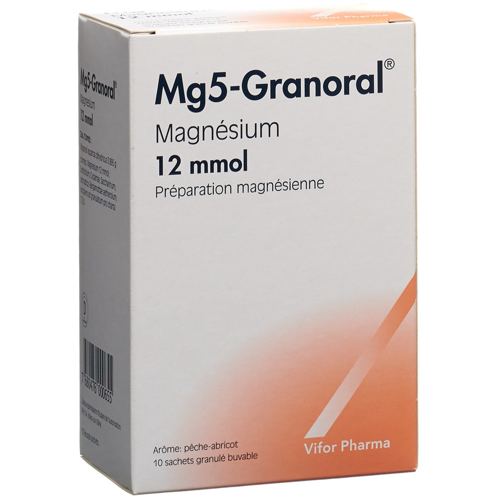 MG5-GRANORAL Gran 12 mmol Pfirsich-Aprikose Btl 10 Stk