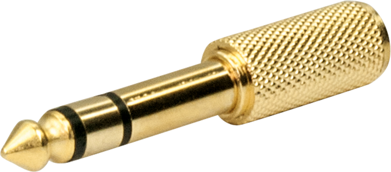 Schwaiger KHA9181 vergulde audioadapter