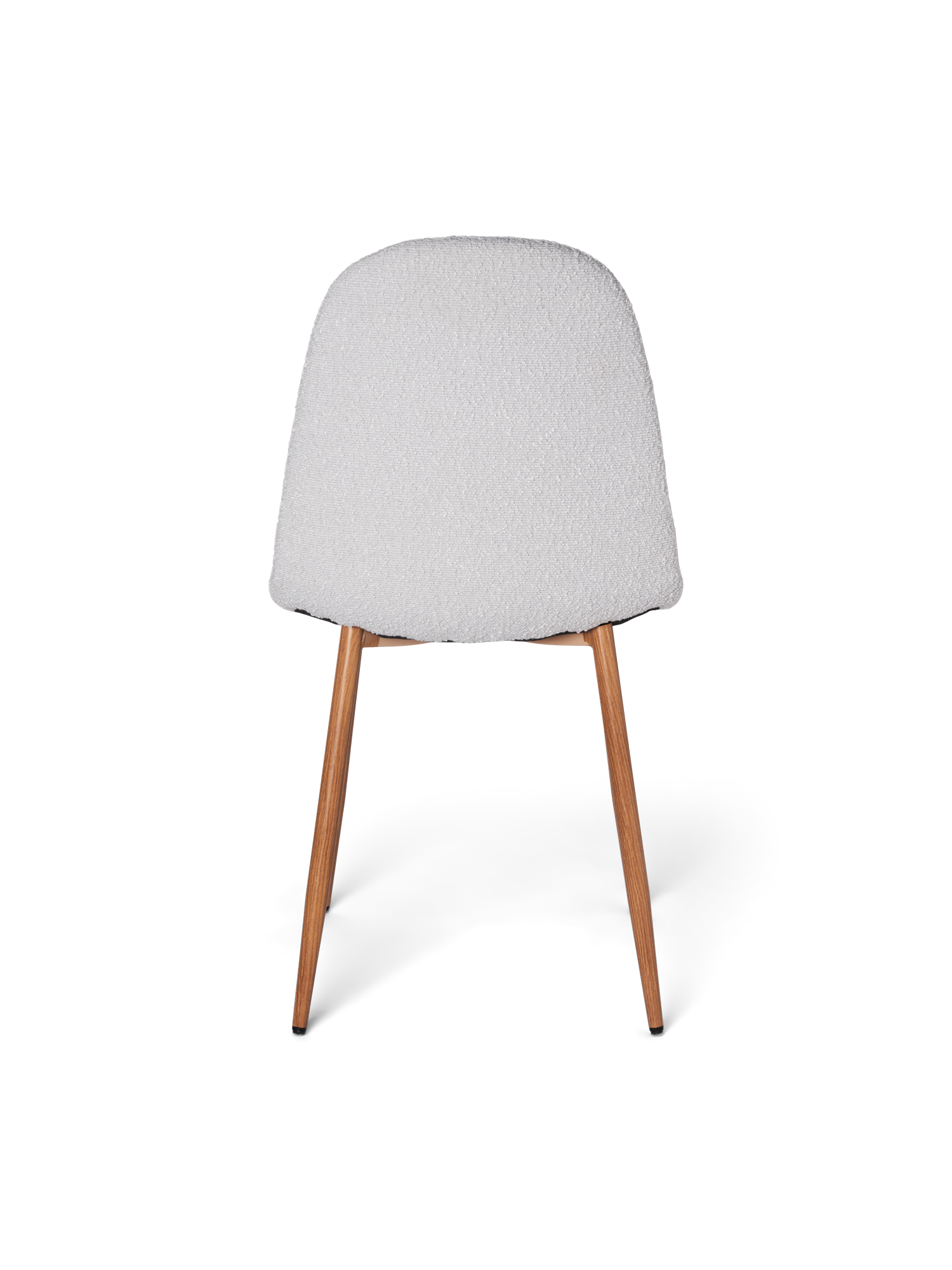 Stol i boucléstof | 52,5 x 44,5 x 89 cm. | Silver Grey