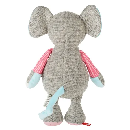 Sigikid Kuscheltier Elefant rosa, Patchwork Sweety