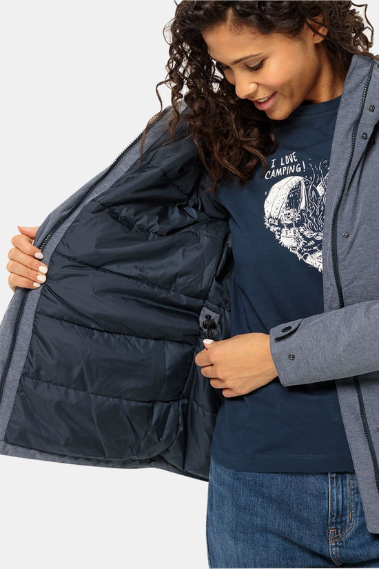 Jack Wolfskin Jack Wolfskin Snowy Park Jkt W Gevoerde Jas Dames