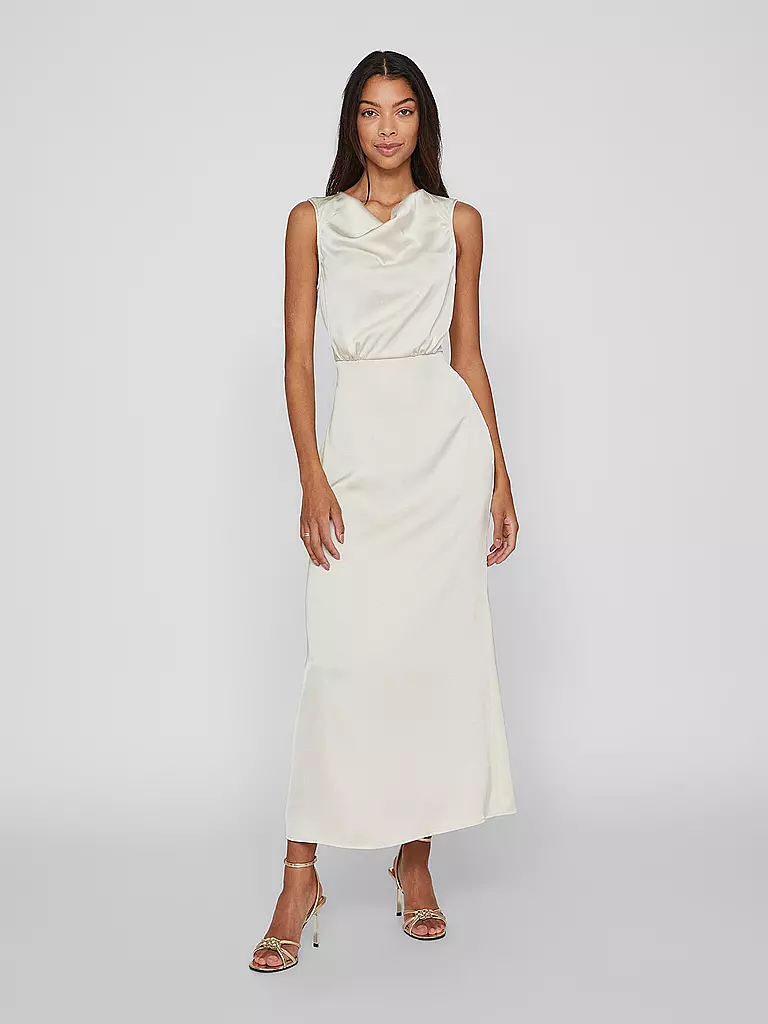 VILA Abendkleid VIRAVENNA  creme