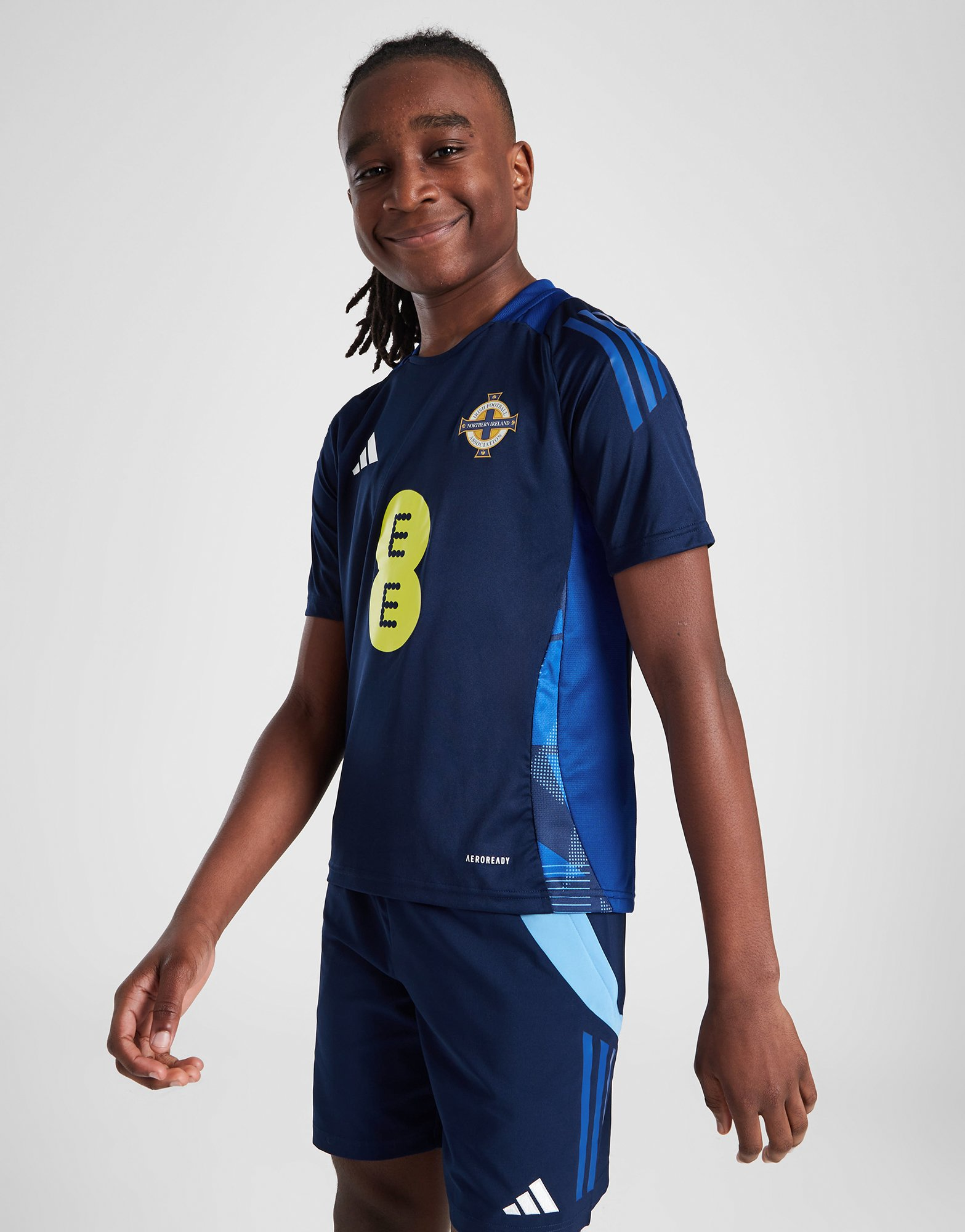 adidas Maillot d'entraînement Irlande du Nord Tiro 24 Junior