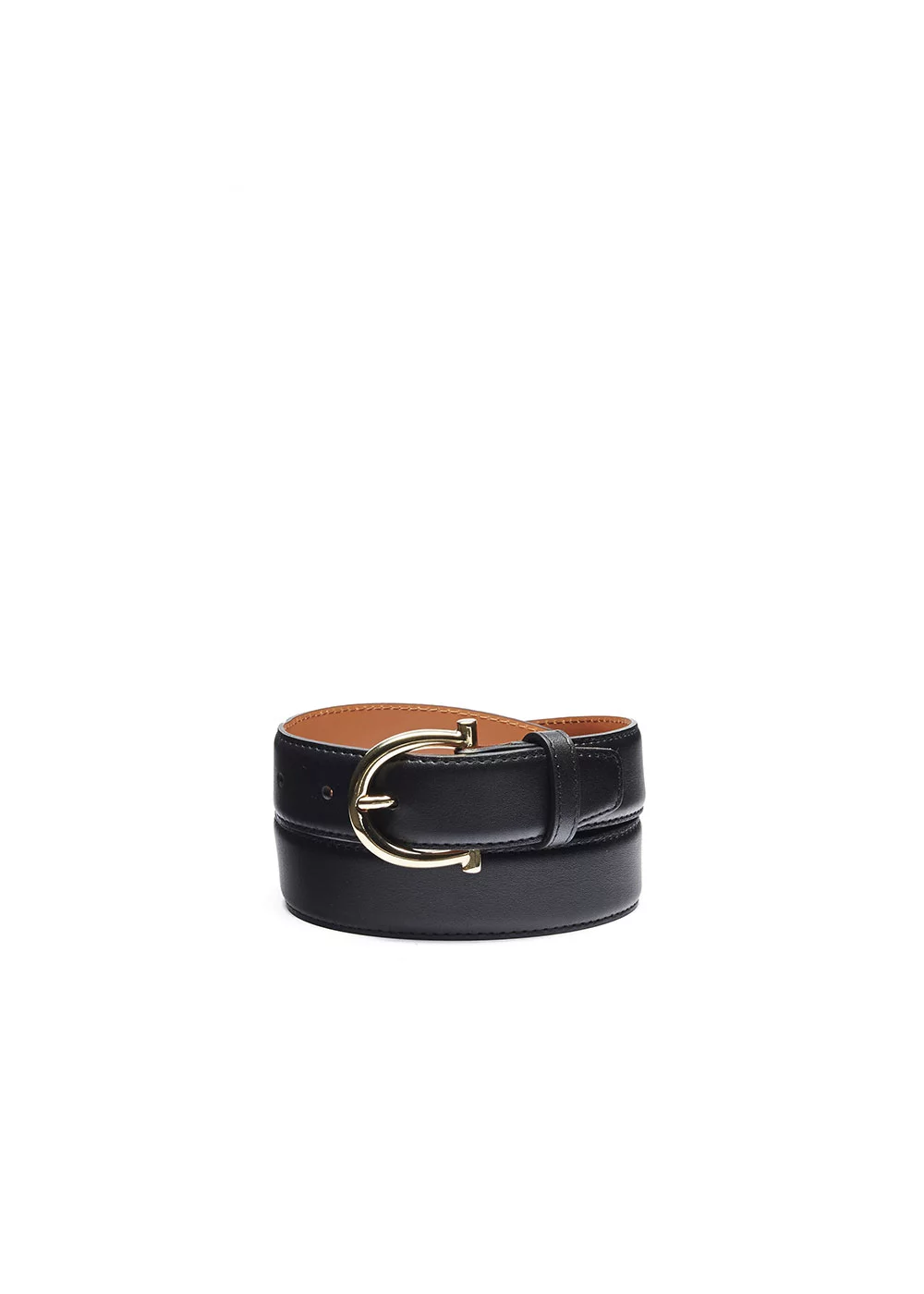 CEINTURE OLGA CUIR NOIR
