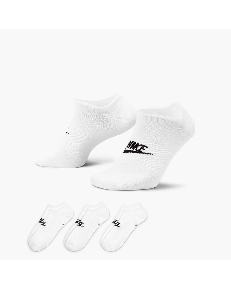 Lot de 3 paires de chaussettes Nike Sportswear Everyday Essential Blanc