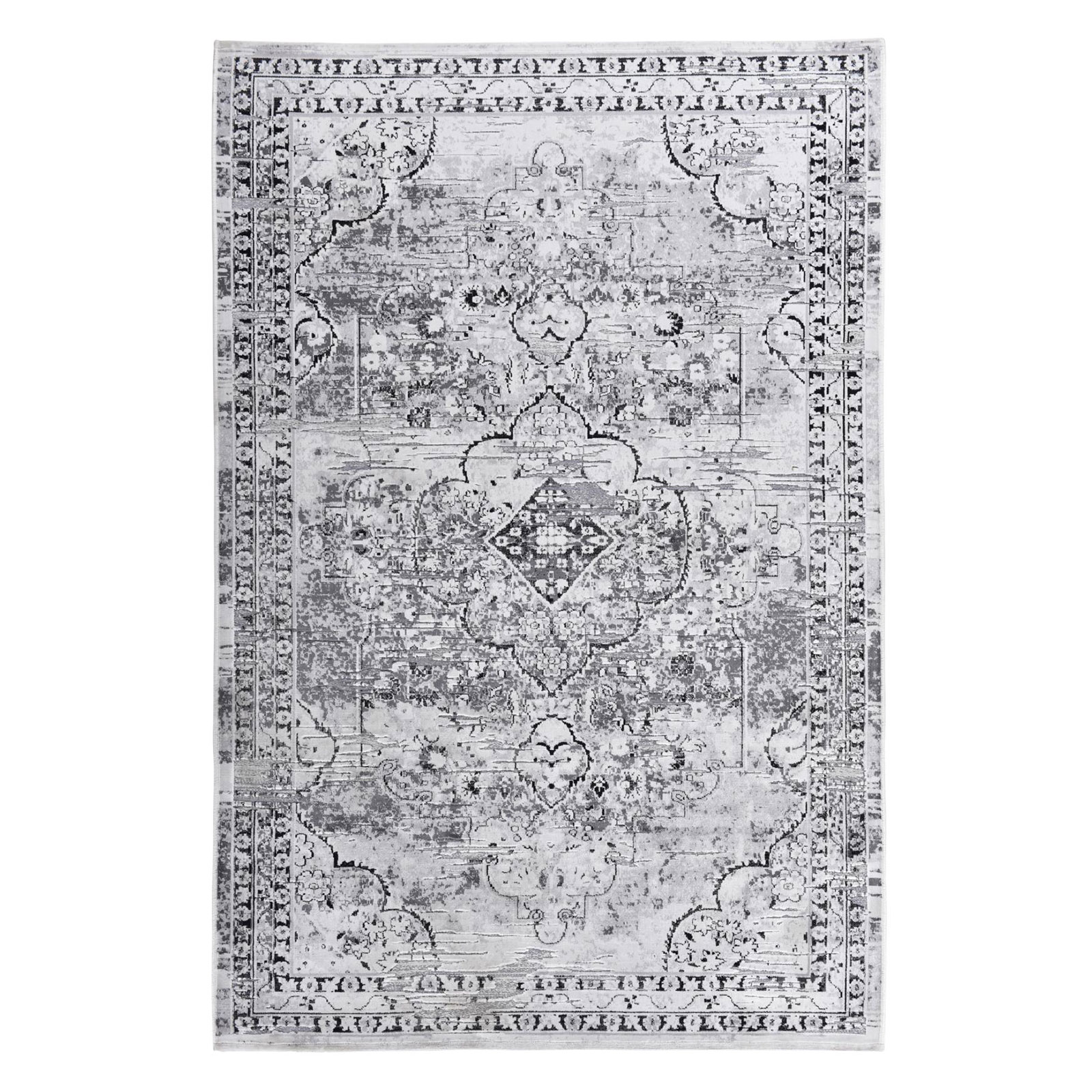 Teppich ORELIA - silber - 40x70 cm