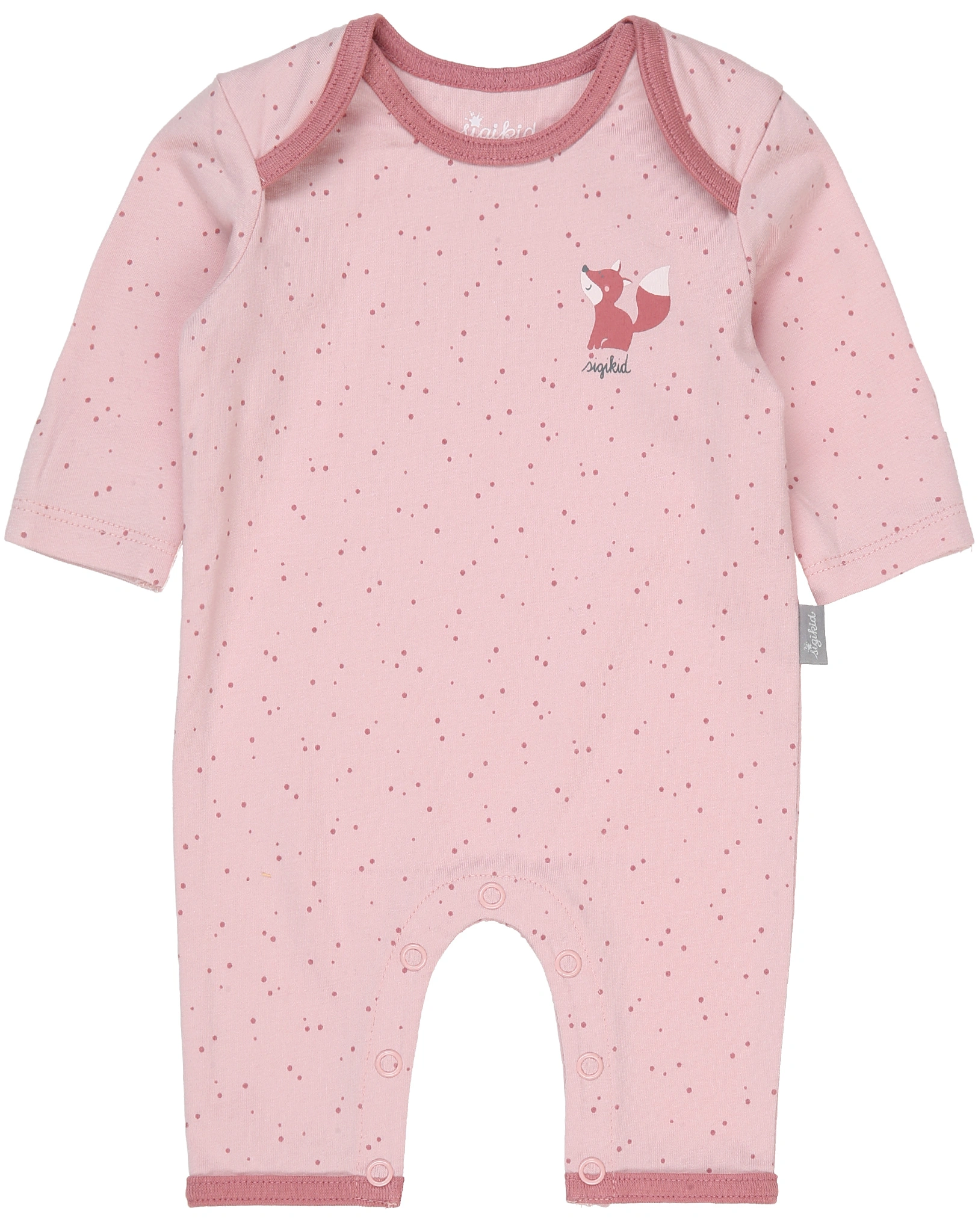 Strampler PÜNKTCHEN FUCHS in rosa