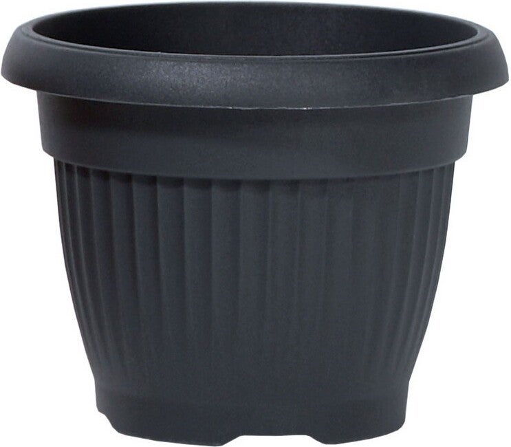 Bloempot Campana antraciet D 30 H 23,5 cm