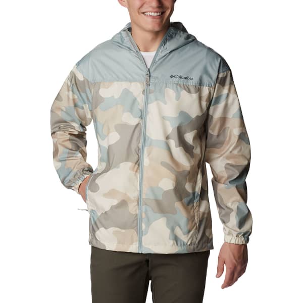 Veste randonnée COLUMBIA FLASH CHALLENGER™ NOVELTY WINDBREAKER CAMO PRINT/NIAGARA