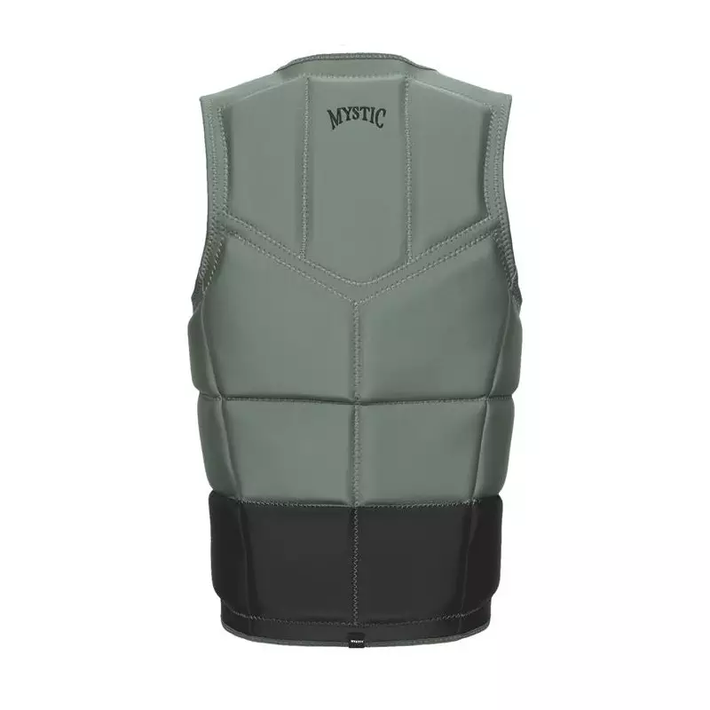 Gilet impact MYSTIC Peacock Front Zip Dark Olive