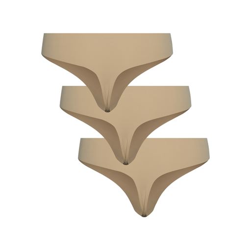 Pieces Namee 3-pak G-string, Nude, M