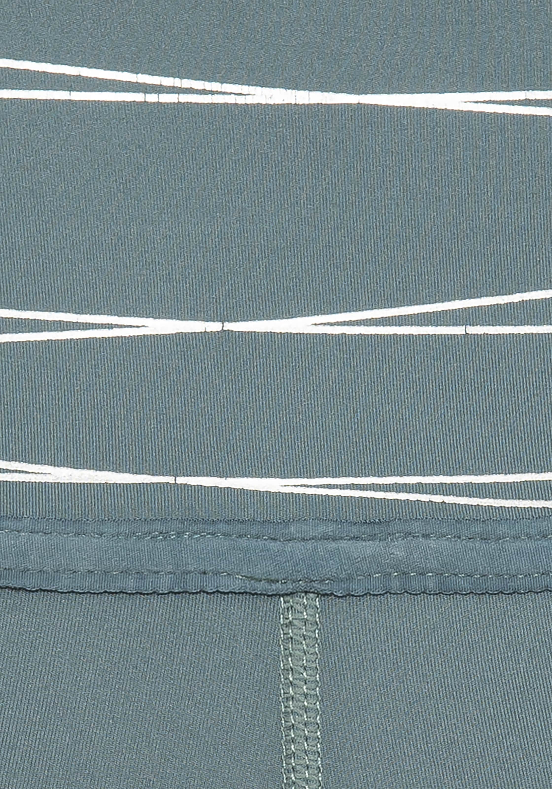 Vivance active Shorts  Sportshorts mit breiten Bündchen und Druck