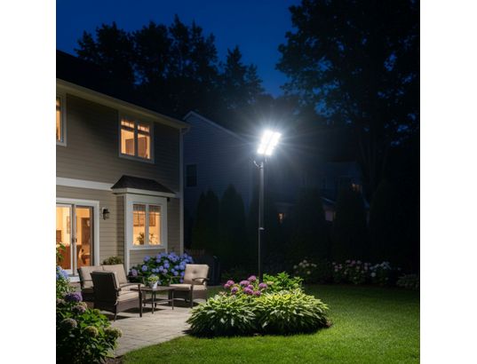 JORTAN TECH - Eclairage solaire Lampe solaire led 560w haute puissance 3501350 led 63500k