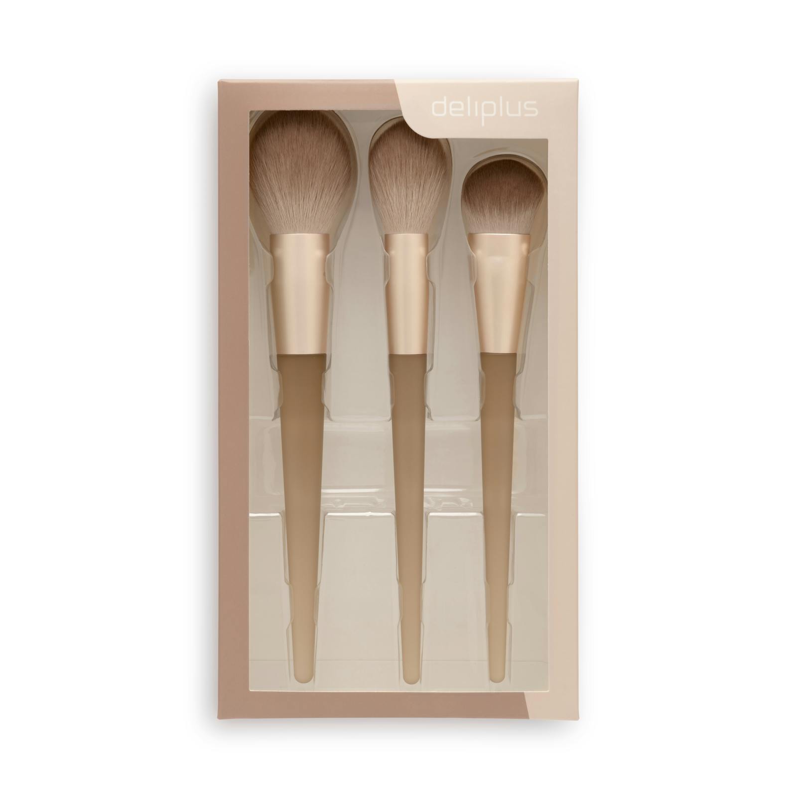 Kit de pinceaux pour le visage nude Deliplus