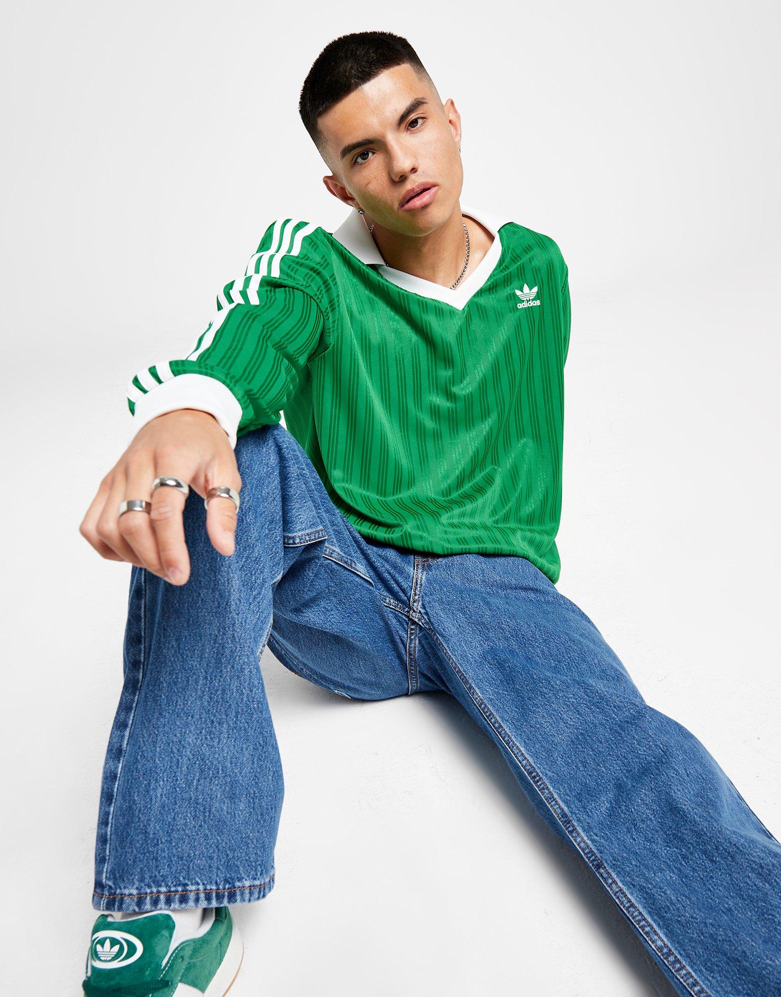 adidas T-shirt manches longues Adicolor Piqué Football