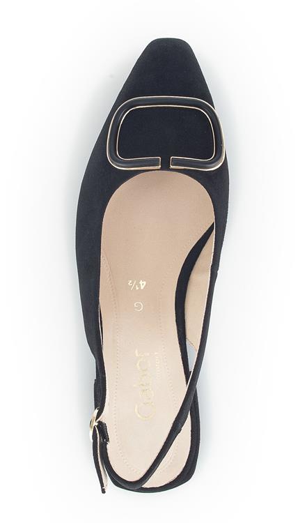 Gabor 42.242 schwarz (uni gold)