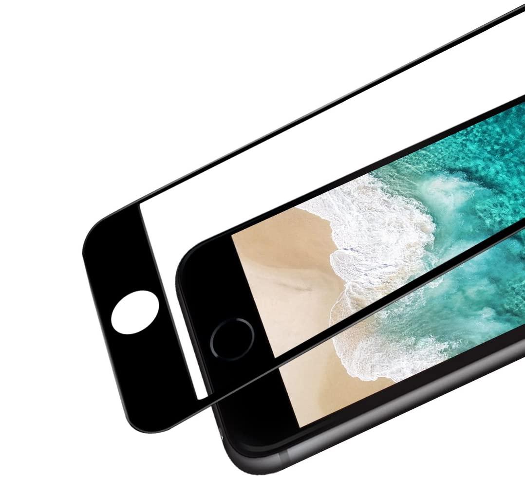 Schutzfolie für iPhone 8 schwarz