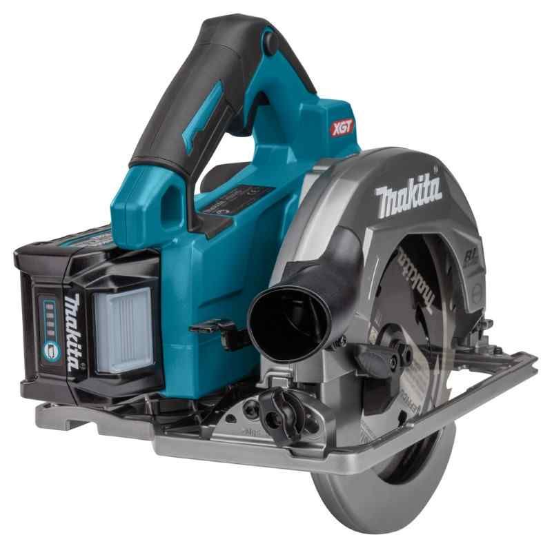 Makita HS004GM202 40V Max Cirkelzaag 190 mm 4,0 ah accu (2 st), snellader, aws zender, in Mbox