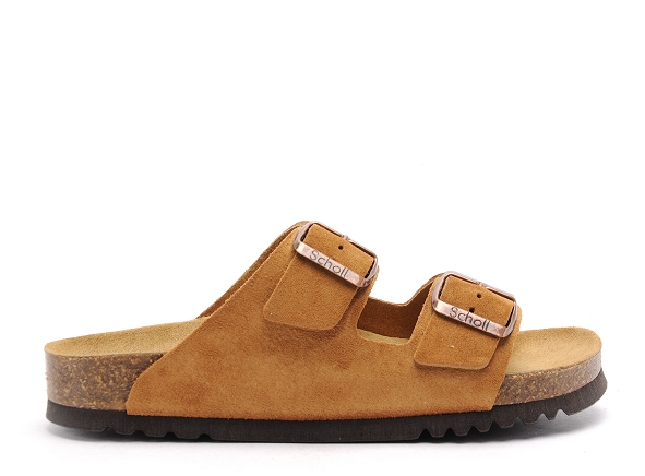 Scholl mules et sabots plats femme josephine c30050 marron