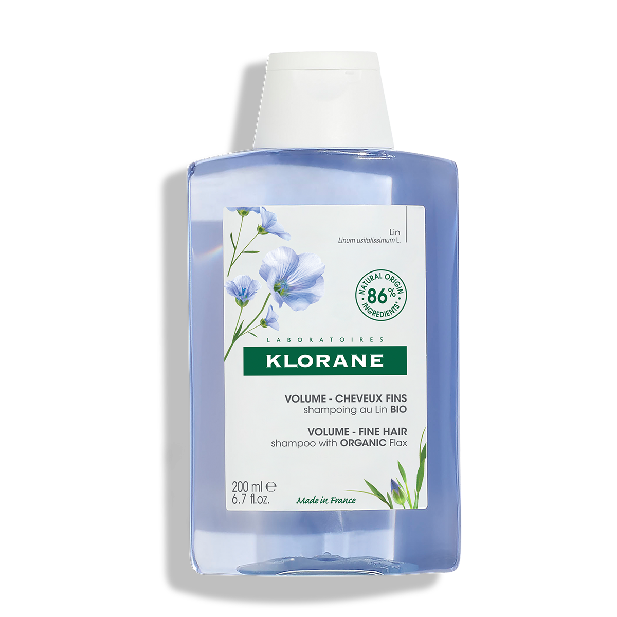 Klorane Shampoo liq Leinen Bio Tb 200 ml