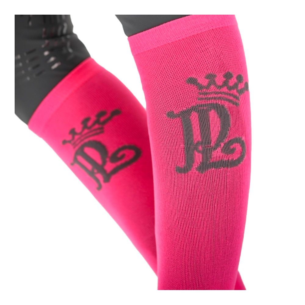 Pénélope CONCOURS - Chaussettes Femme fuchsia/gris