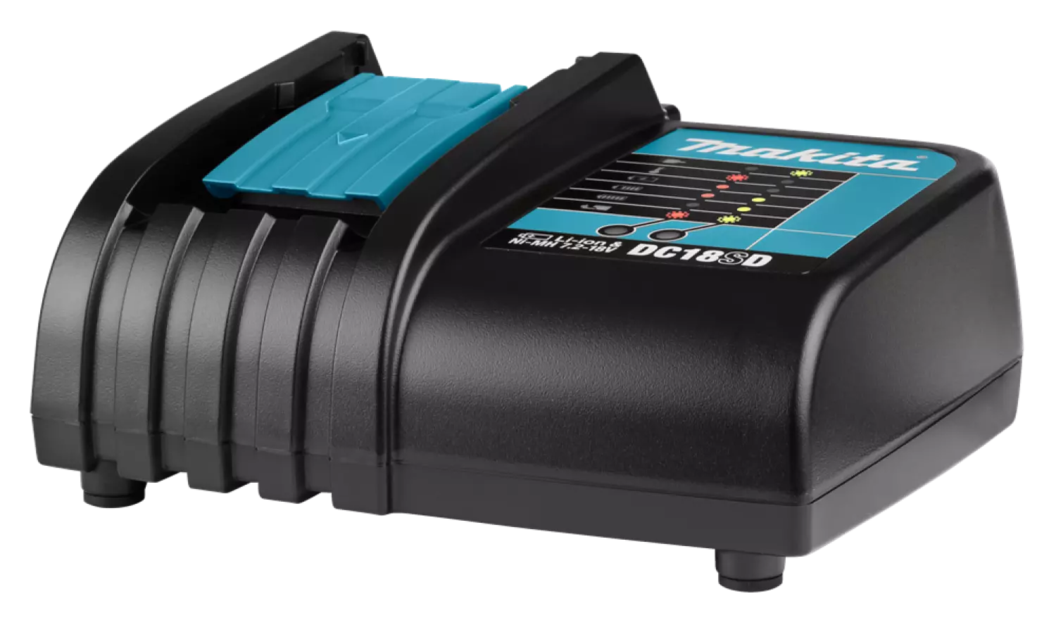 Makita DC18SD 14.4V - 18V Li-Ion Accu oplader met passieve koeling