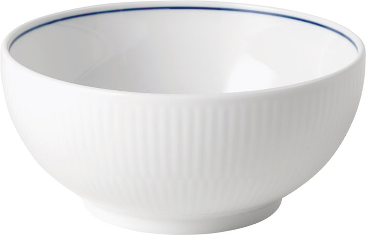 Royal Copenhagen Blueline Skål 73 cl 15 cm Hvid