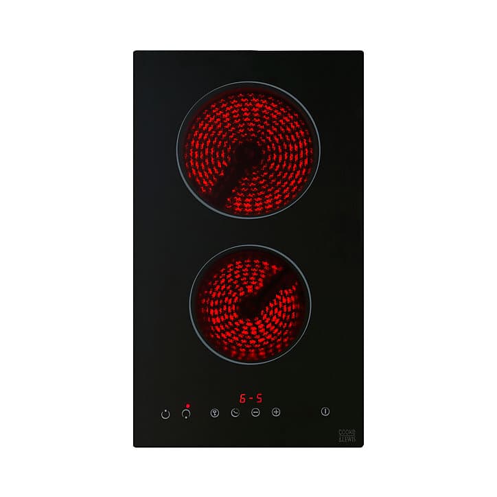 Plaque de cuisson vitrocéramique Cooke & Lewis CLCER30A, 2 foyers