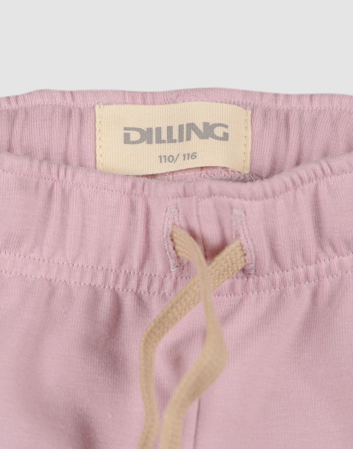 Kinder katoenen broek in Mistig roze