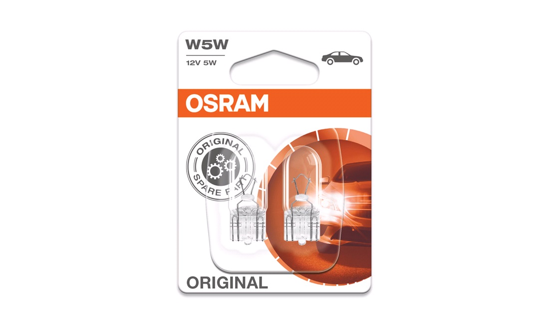 Pæresæt W5W Original - Osram