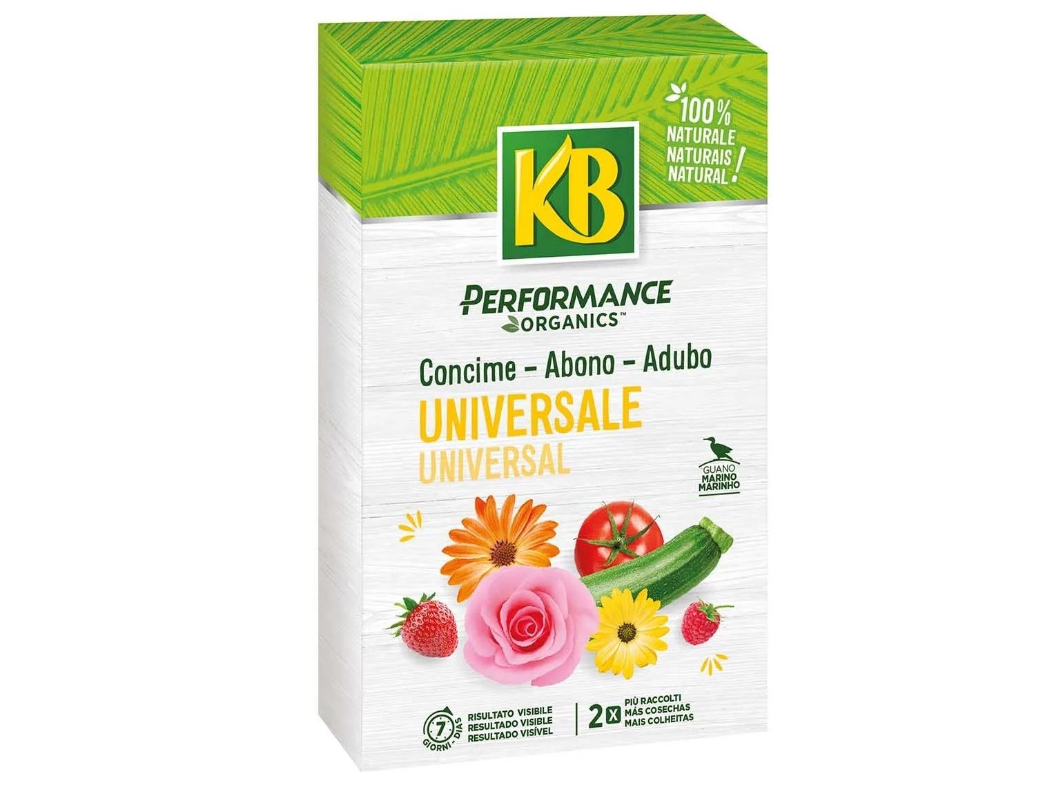 ADUBO UNIVERSAL KB PERFORMANCE ORGANICS 700G