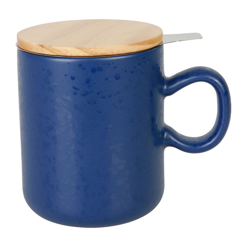 Tisanière grès MINUIT bleu 45cl - LETHU